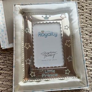 Silver Plated Baby Boy picture frame